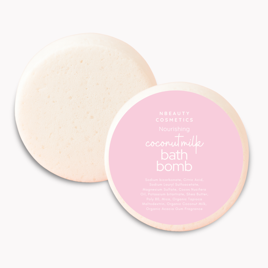 Nourishing Coconut Milk Bath Bomb