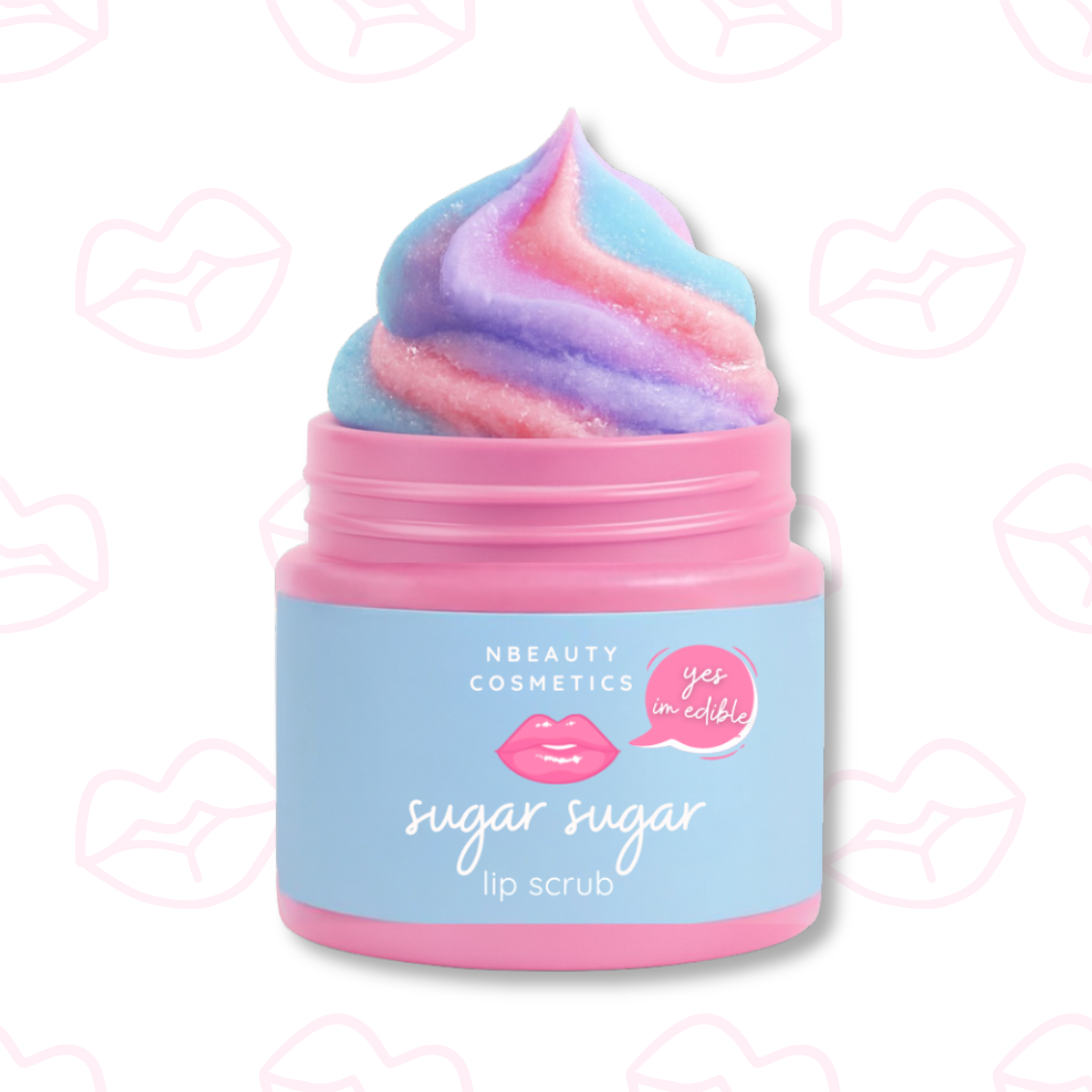 Unicorn Swirl Sugar Lip Scrub