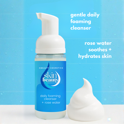 Daily Foaming Cleanser + Rose Water