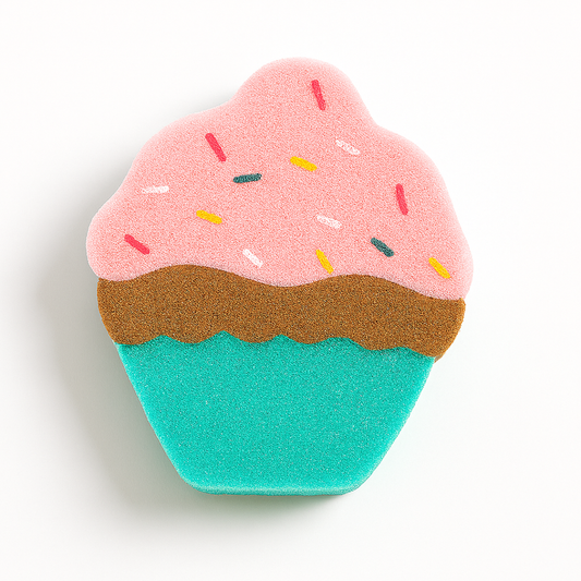 Treat Yourself Cupcake Bath Sponge