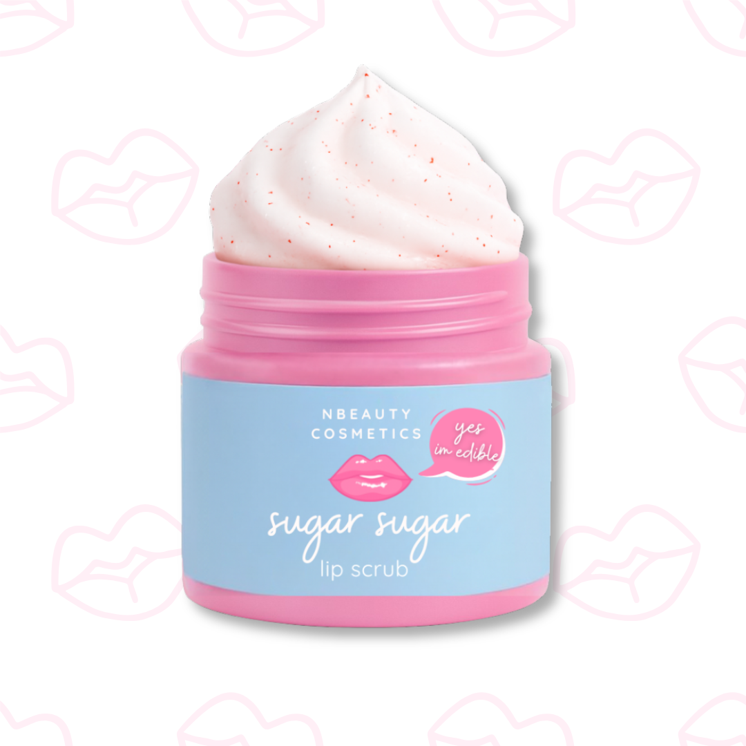 Peppermint Marshmallow Sugar Lip Scrub